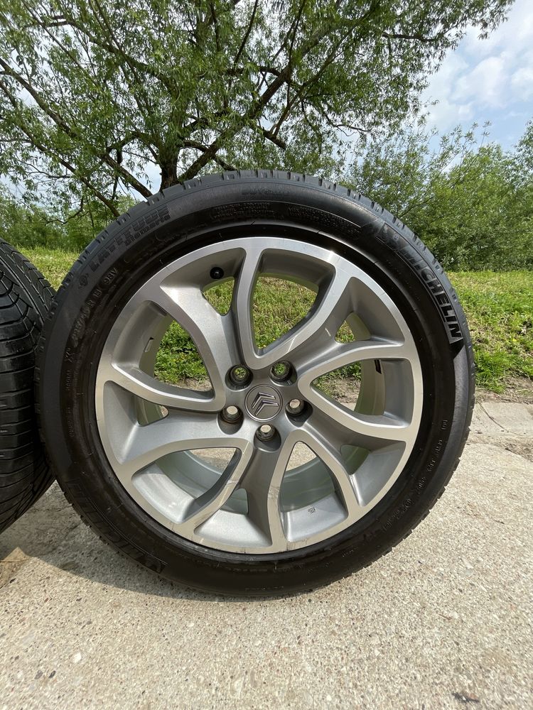 Alufelgi 18’ 5x114,3 opony letnie 225/55 Citroen C-crosser outlander