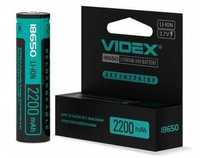 Аккумулятор VIDEX Li-ion 18650-P (с защитой) 2200mAh