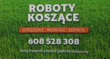 Robot koszący kosiarka