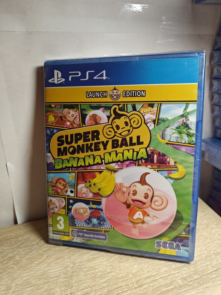 PS4 Super Monkey Ball Banana Mania NOWA
