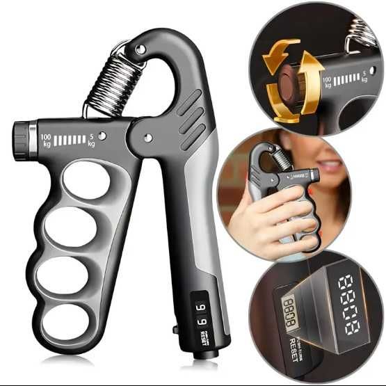 Кистевой эспандер с счетчиком, Тренажёр кистевой пружинный