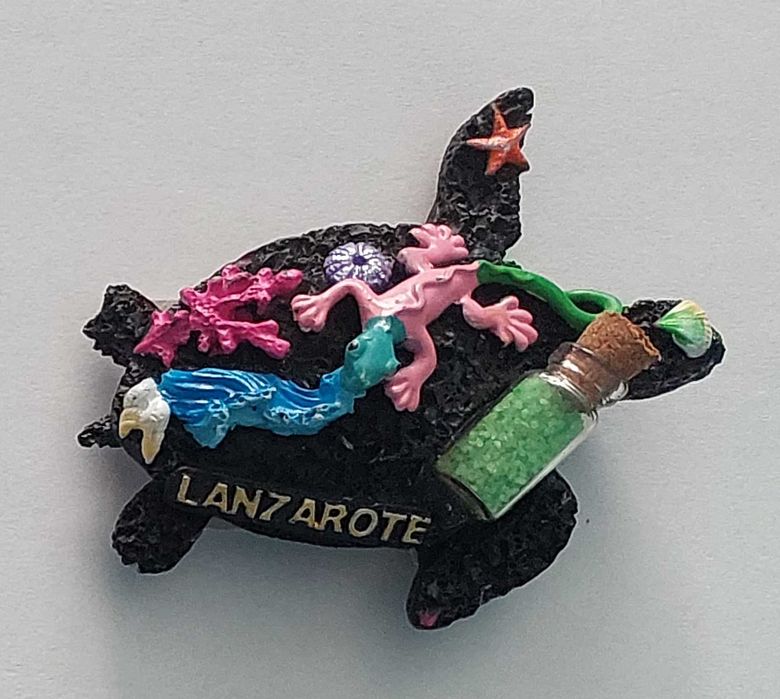 Magnes na lodówkę - Hiszpania, , Lanzarote nr 1 M037