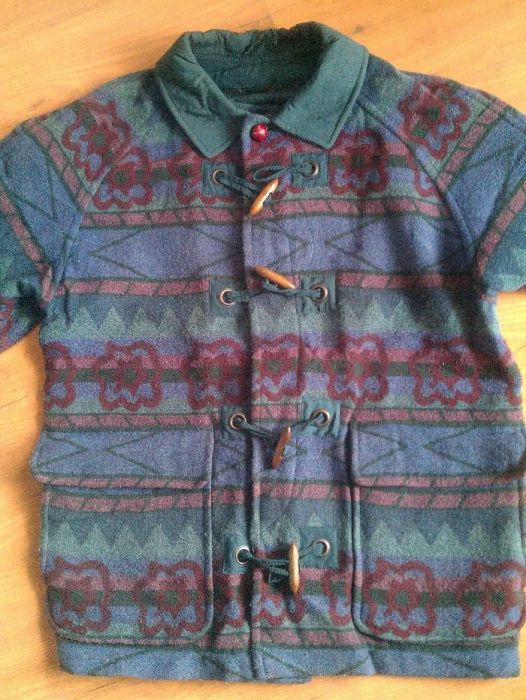 Kurtka męska wiosenna jesienna, wełna, r. L-XL, 176 cm