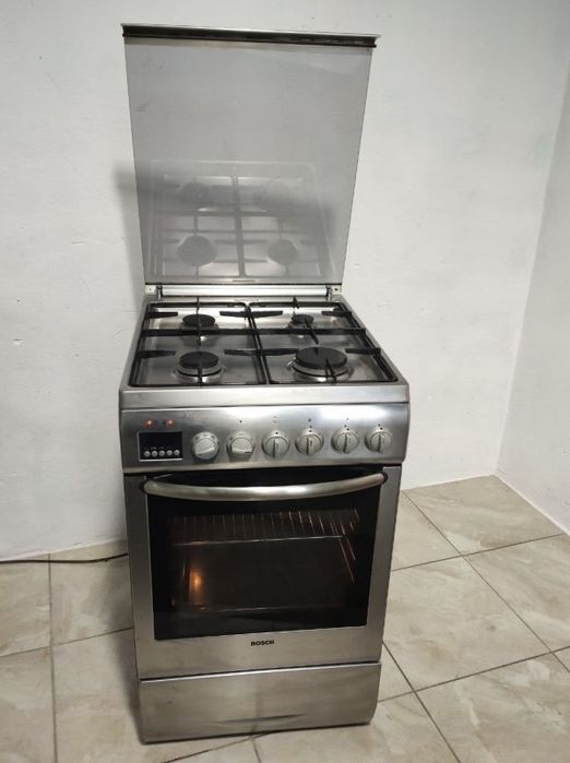 Газова, газовая плита Bosch HSW745350E, доставка, гарантія