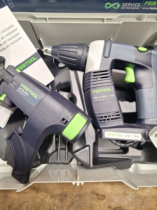 Wkrętarka do regipsów Festool DWC18-2500 **NOWA**