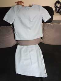 Komplet spódnica, bluzka Simple M