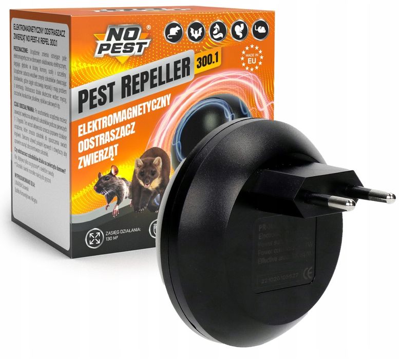 ELEKTRO!! Najmocniejszy odstraszacz kun lisow szczurow