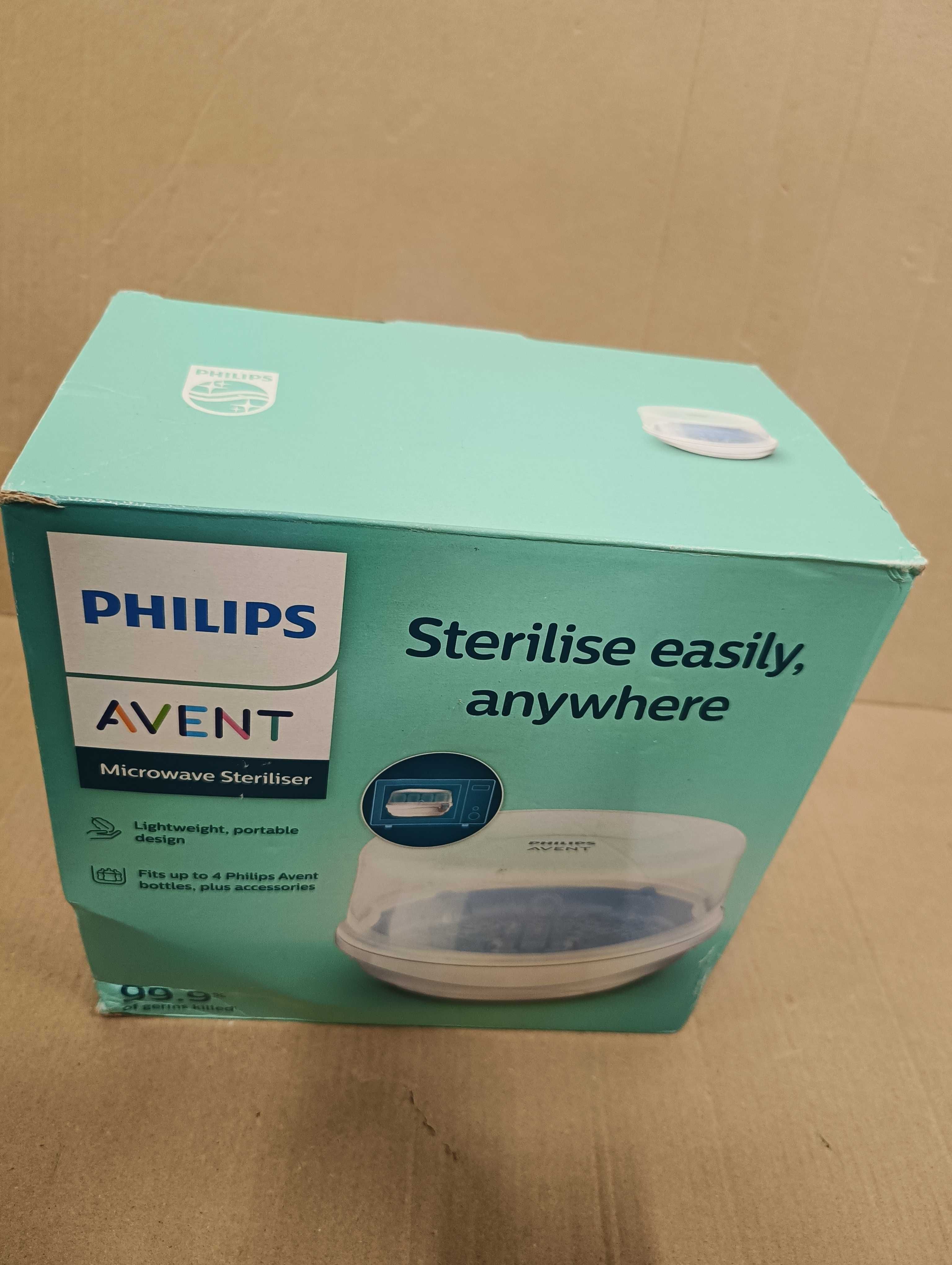 Philips Avent Mikrofalowy sterylizator niemowlęcy parowy NOWY