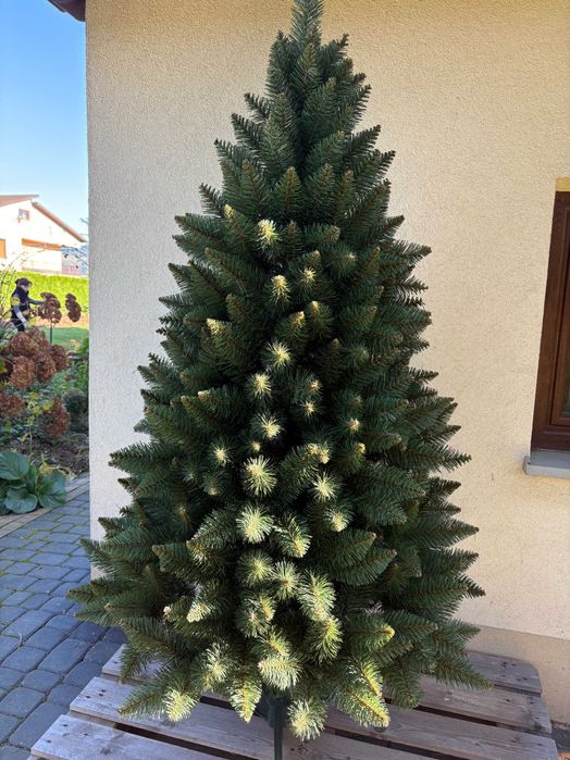 NOWA choinka sztuczna 220cm sosna 180 2m 250 zielona PE PVC jodła żywa