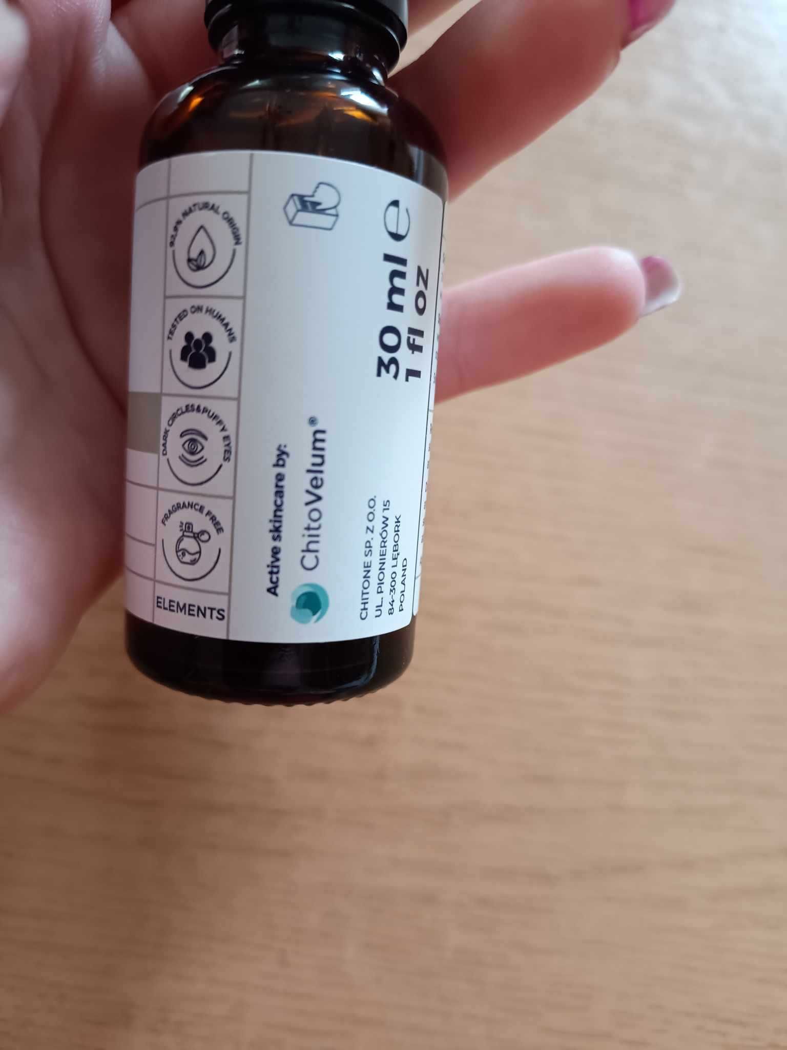 Chitone Care serum pod oczy z witaminą C Made in Poland
