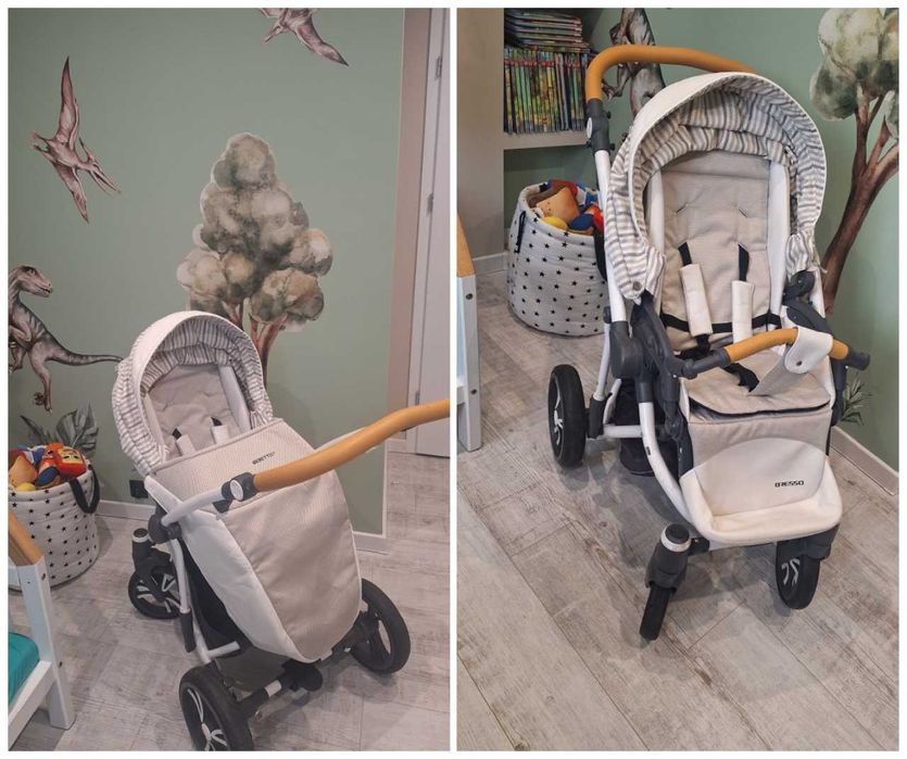 Wózek Bebetto bresso premium class 2w1 GRATIS otulacz Jukki