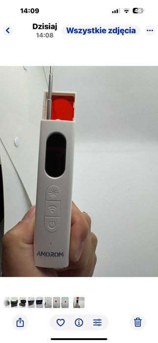 Amorom am-db5 lokalizator ukrytych kamer szpiegowskich gps