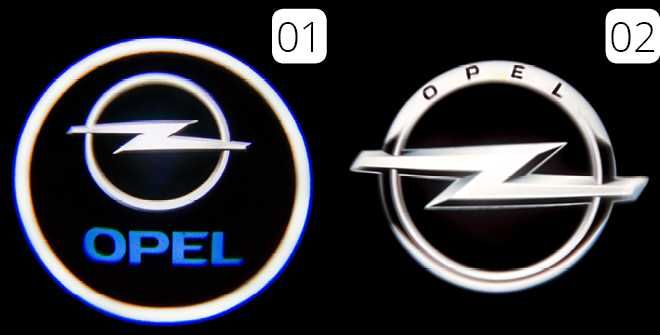 Opel Led Logo Projektor Bezprzewodowy Astra Corsa Vectra Mokka Adam