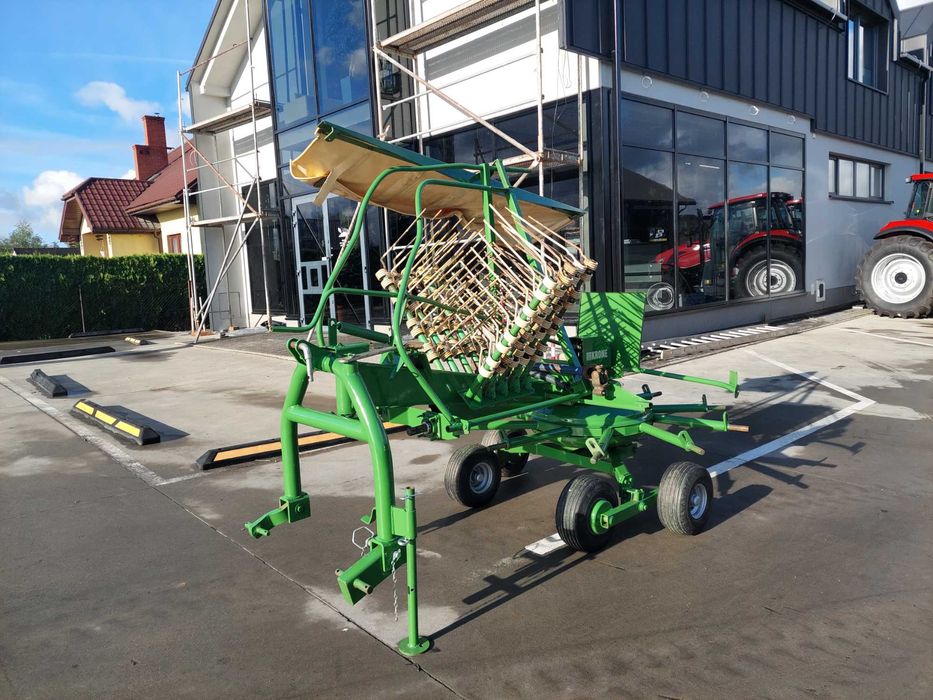 Zgrabiarka Karuzelowa KRONE 350 - Wyciągane Ramiona! Kompletna z WOM