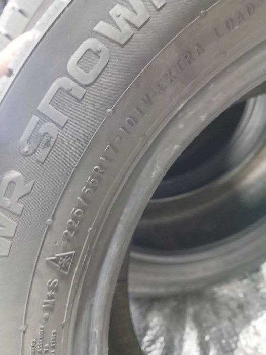 Шини Nokian 225/55R17. 4шт. Зима 2023р. (0715)