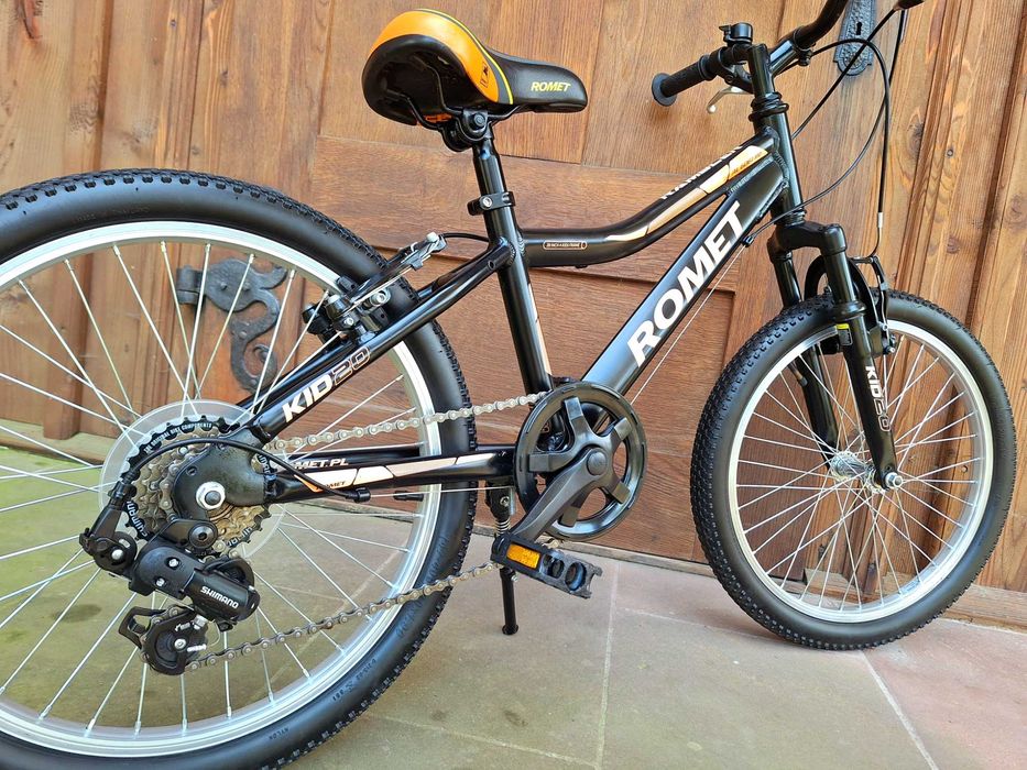 Jak NOWY rower ROMET Rambler jr. chłopięcy MTB koła 20 cali rama alu.