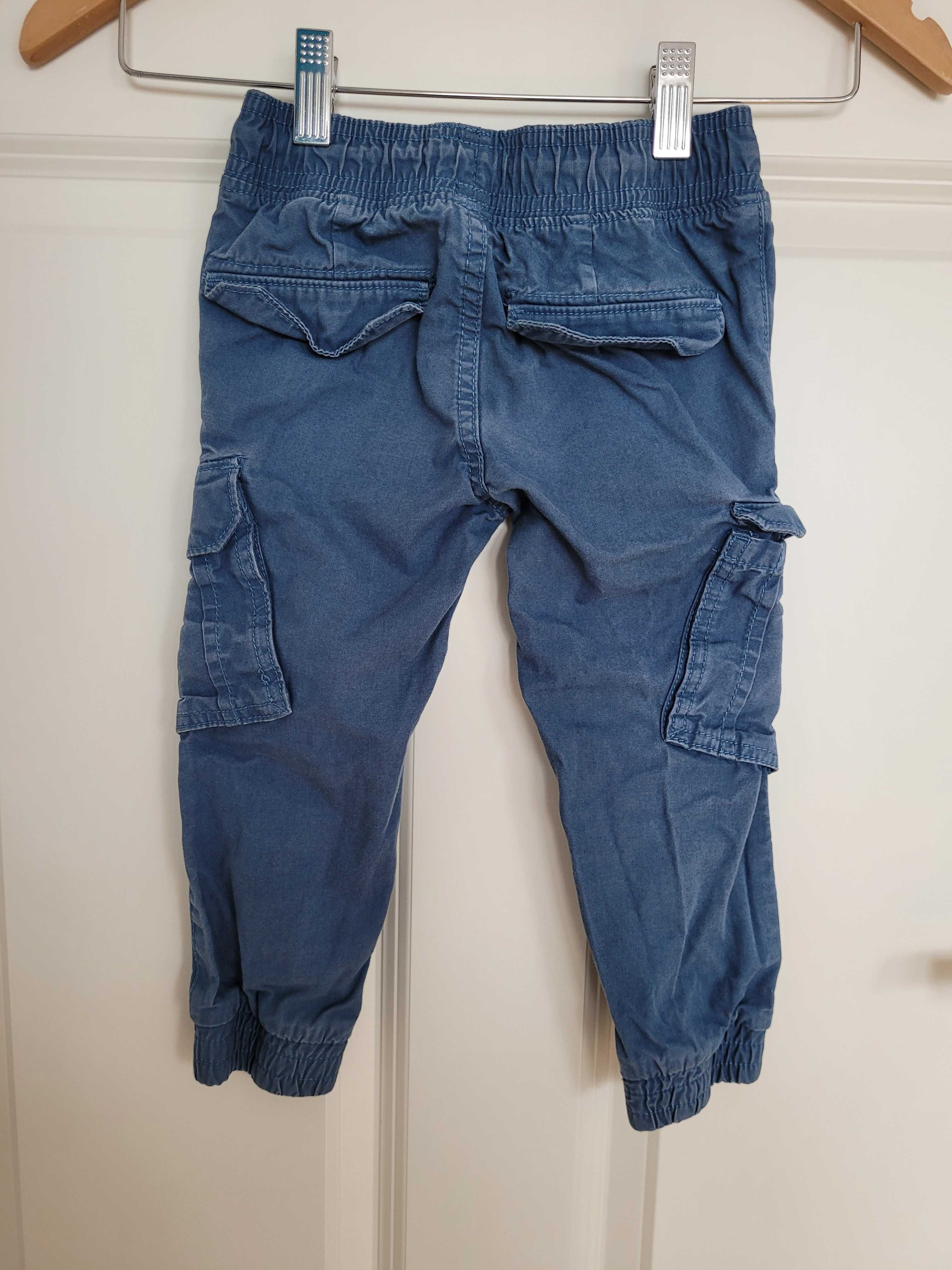 Spodnie jeans bojówki chłopięce 92cm C&A