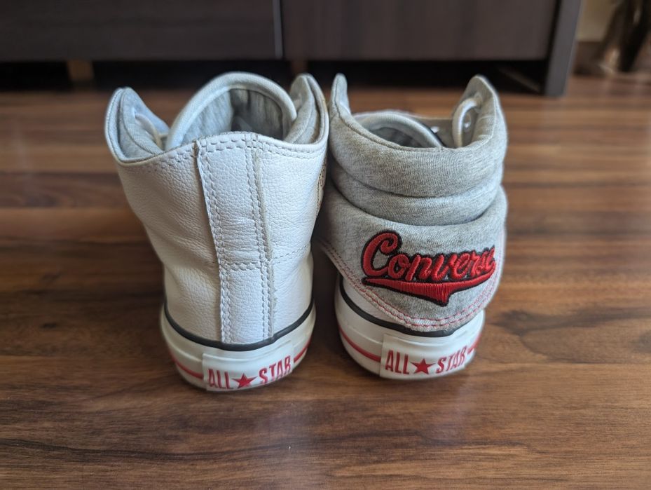 Високі шкіряні кеди Converse,37 розмір, 23,5см