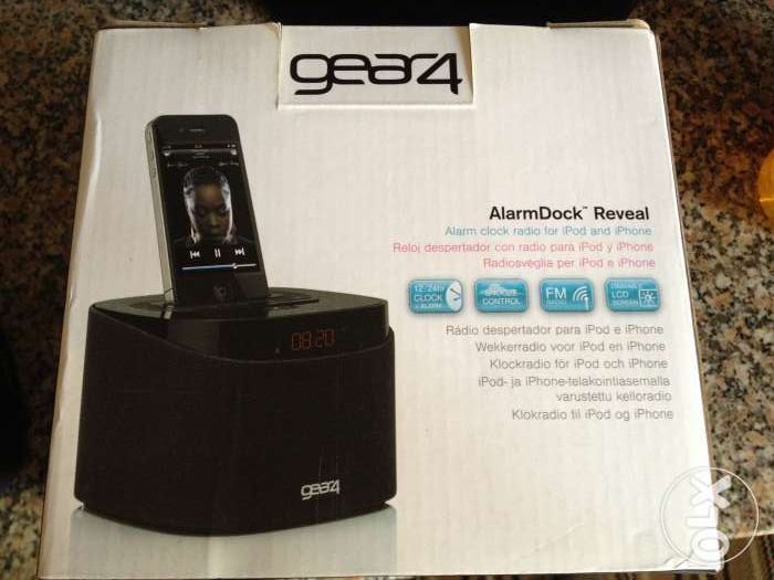 GEAR4 AlarmDock Reveal Ipod ou Iphone