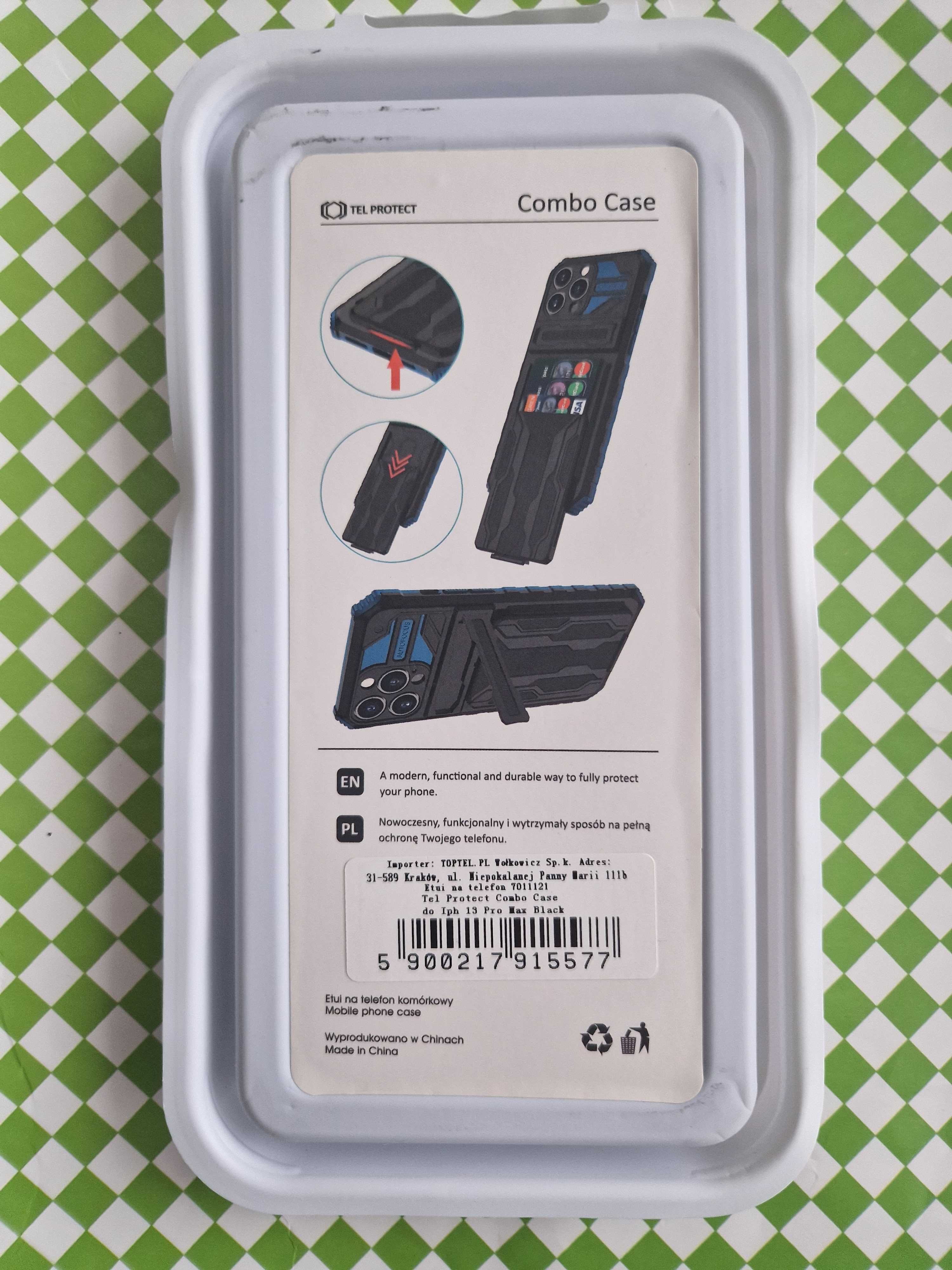 Tel Protect Combo Case do Iphone 13 Pro Max Czarny
