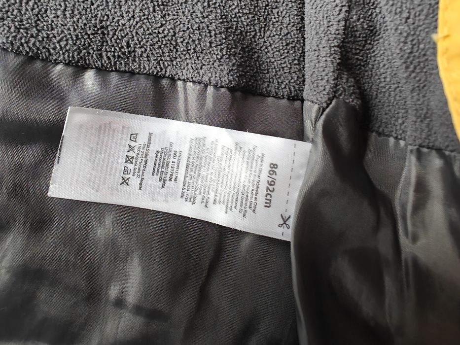 Kurtka zimowa kombinezon dla chłopca chłopięcy i gratis