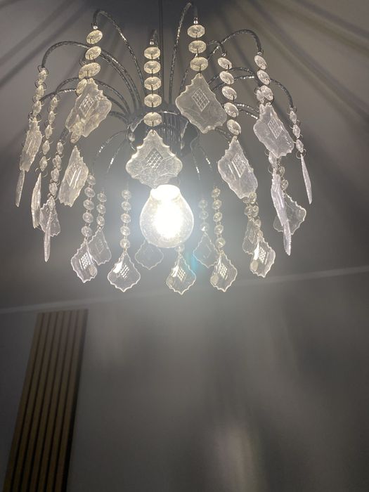 Lampy  sufitowe srebrne