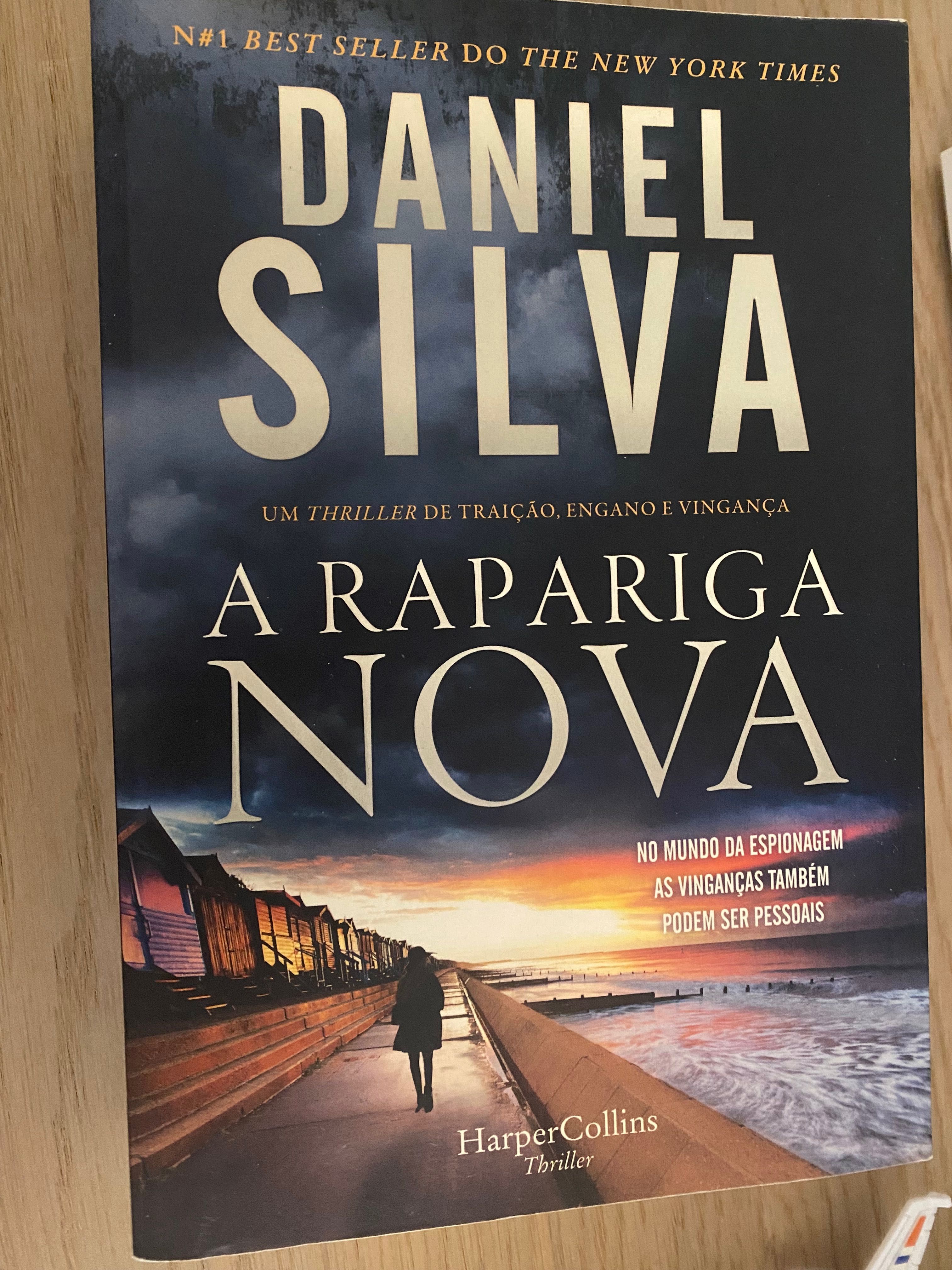 Livro “A rapariga nova” do autor Daniel Silva