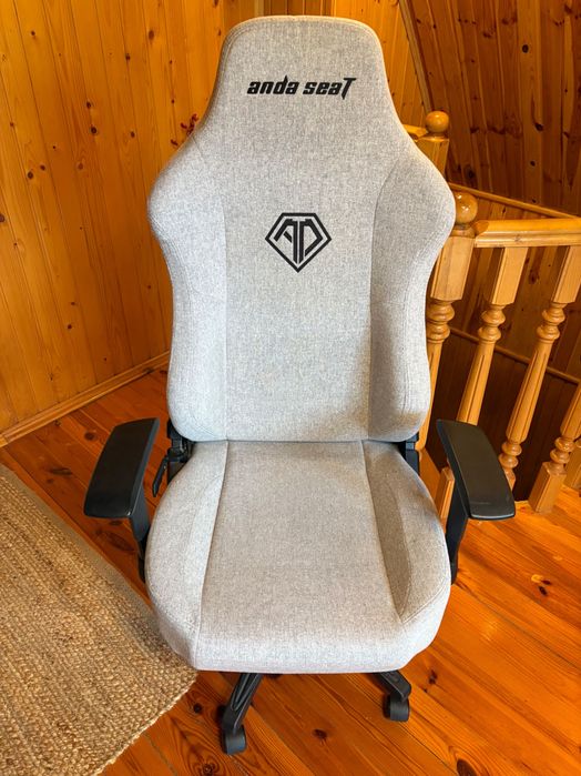 Геймерське крісло Anda Seat Phantom 3 Size L Gray Linen Fabric
