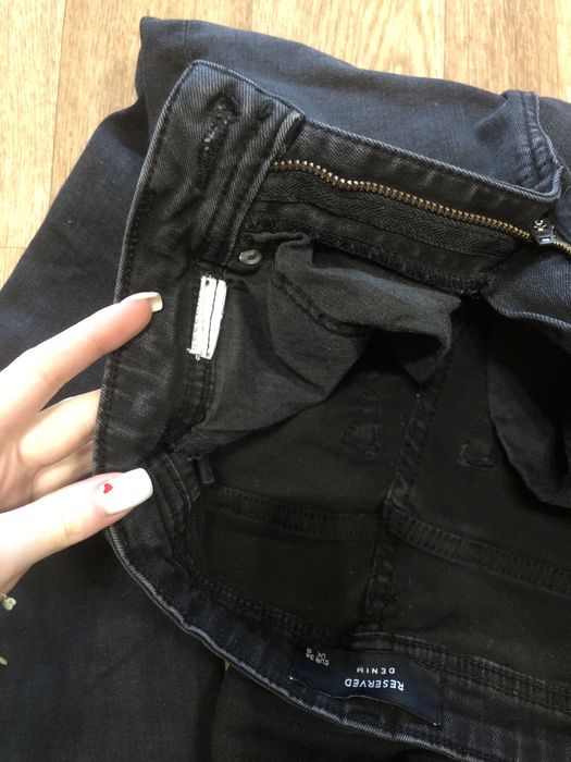 Чорні джинси skinny