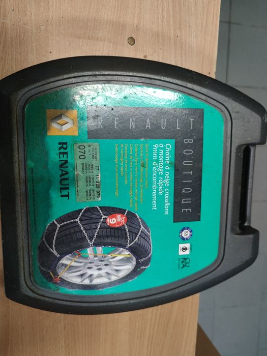 Łańcuchy śniegowe Reanult 9mm komis Madej Tarnów