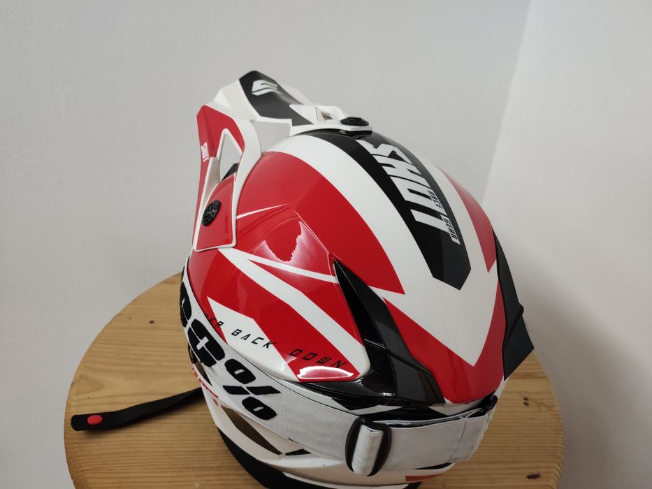 Capacete Pulse SHOT vermelho - M - COMO NOVO