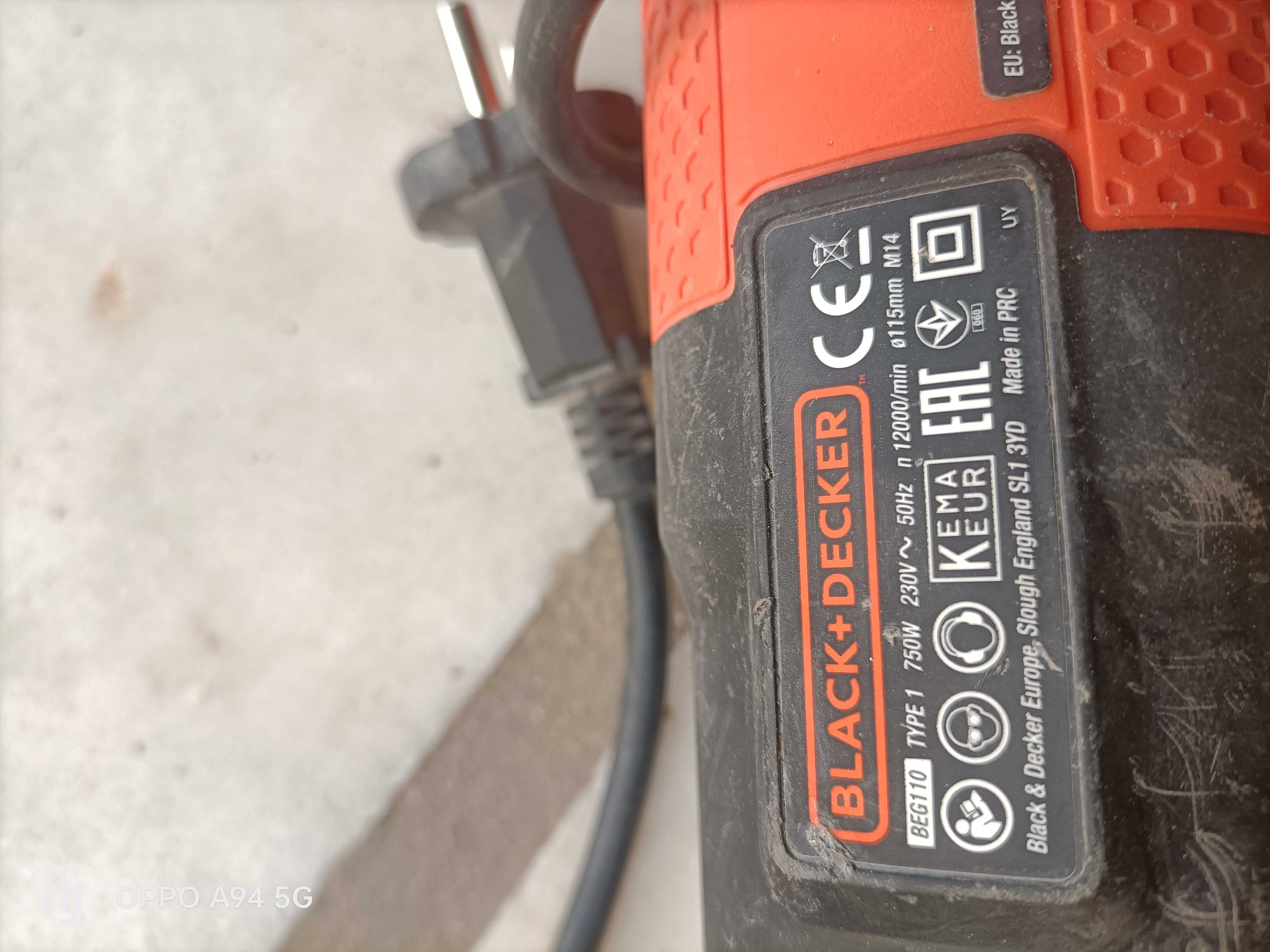 Rebarbadora black decker