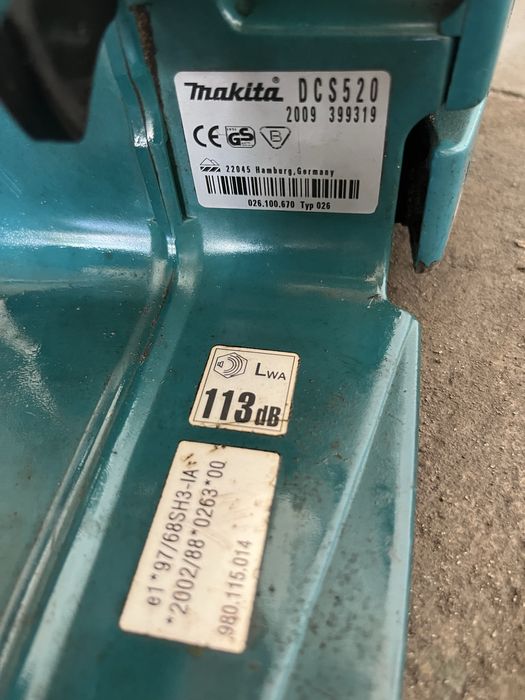 Makita DCS 520 piła spalinowa pilarka stan bdb jak stihl husqvarna