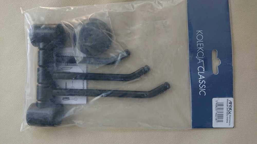 Andex Wieszak Potrójny Czarny 010NG