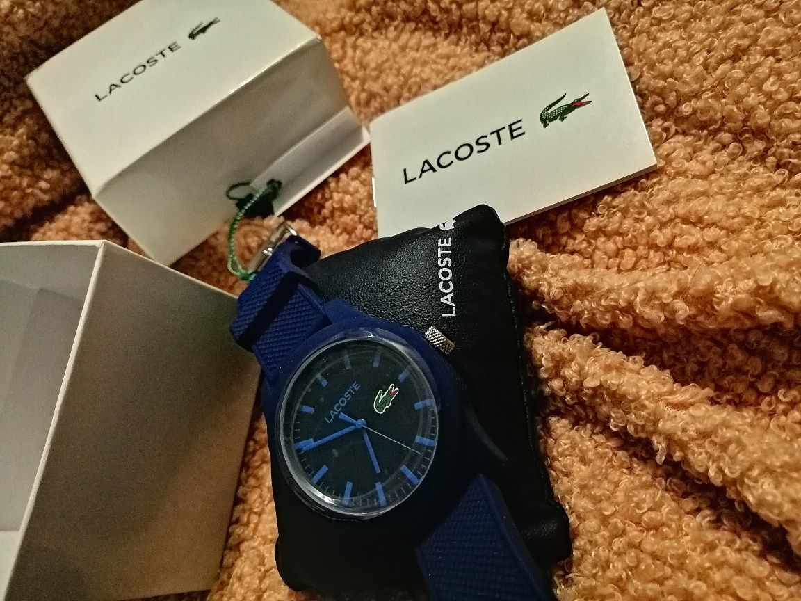 LACOSTE Zegarek _  NOWY z metką (z folią tarcza, i też z pudełkiem, i