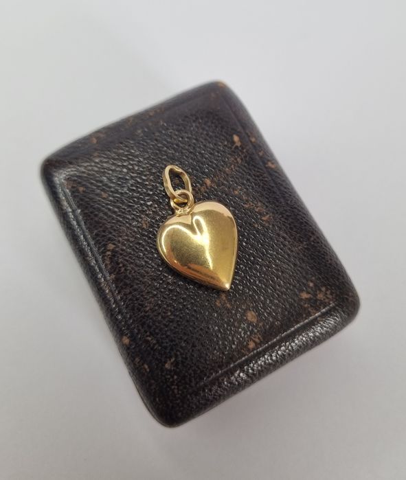 Złota zawieszka serduszko złoto 750