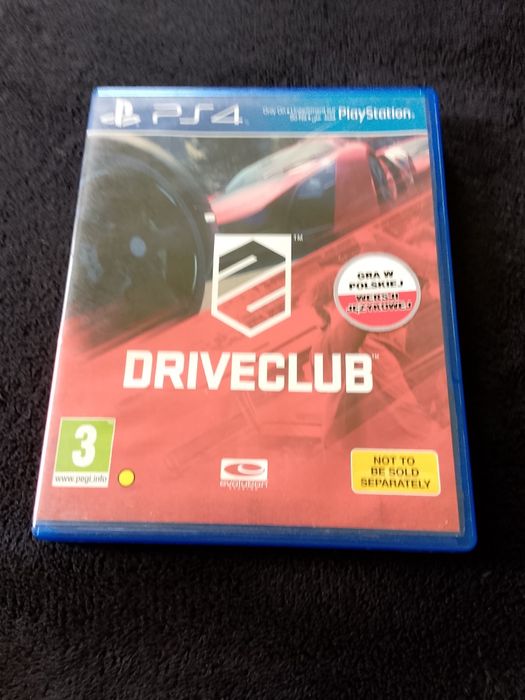 Sprzedam grę driveclub na konsole ps4