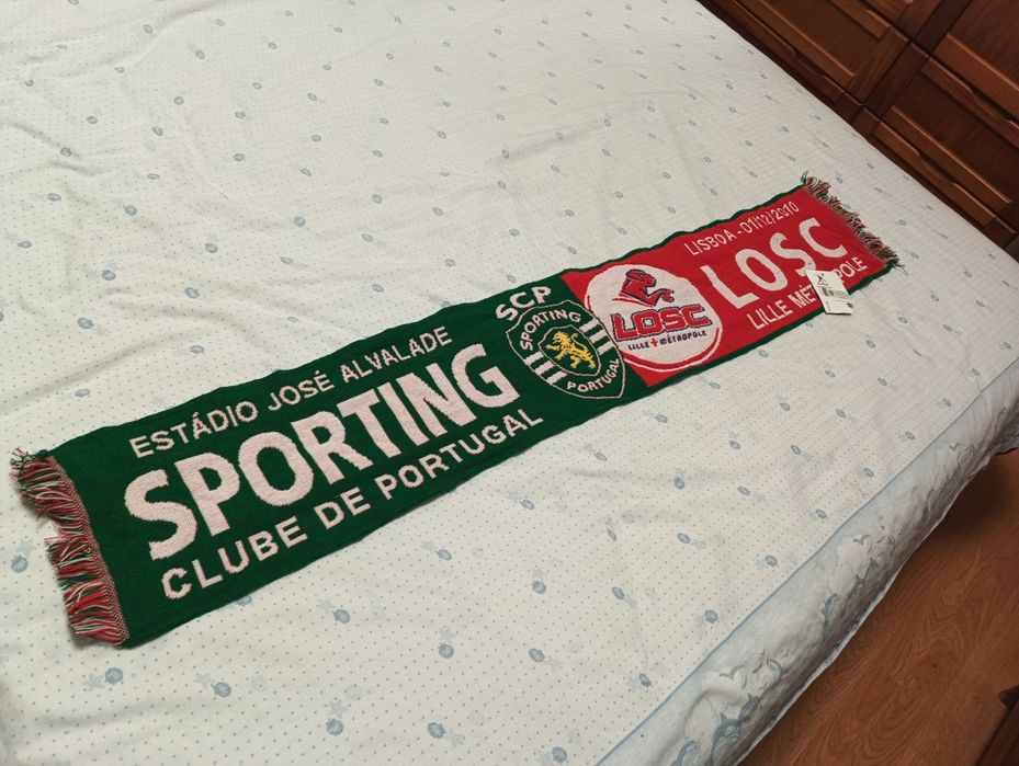 Cachecol Futebol Sporting CP 2010 LOSC Lille