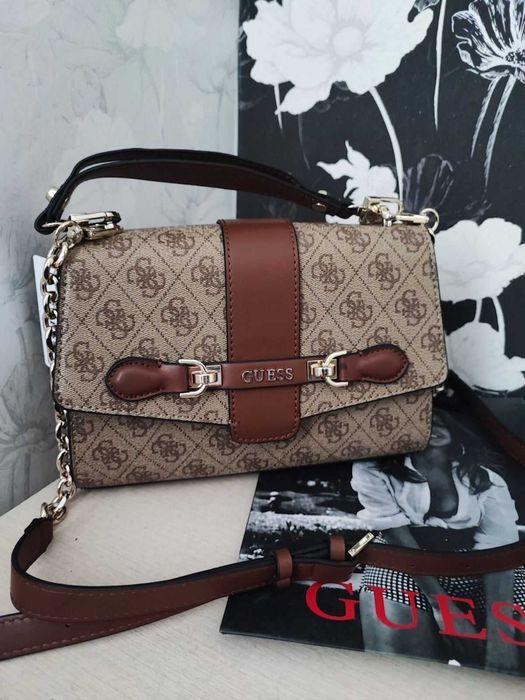 Жіноча сумка кросбоді гесс Guess ginevra оригiнал