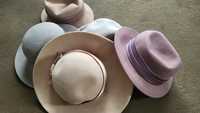 Kolekcja eleganckich kapeluszy