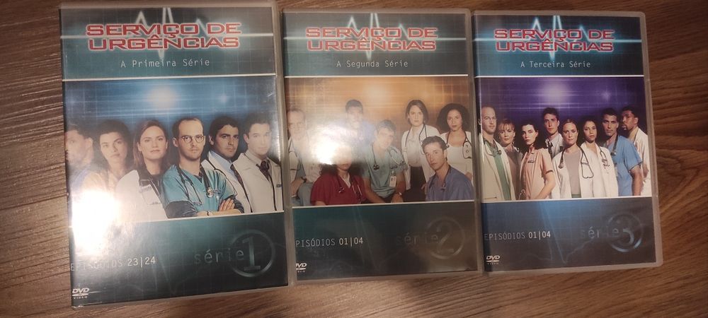 Séries Serviço de Urgências T1, T2 e T3
