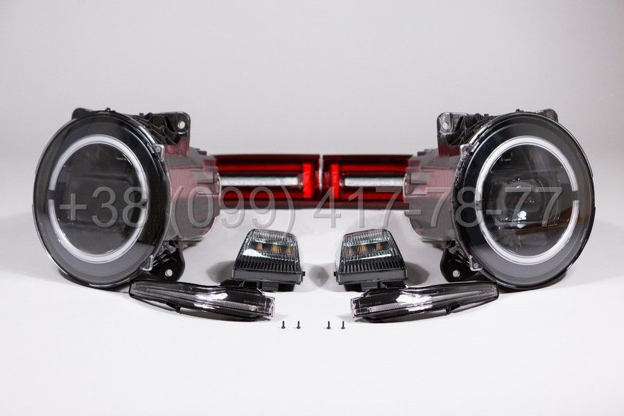 Фары Фонари поворотники MATRIX Night Black Mercedes G-Class W463A W464