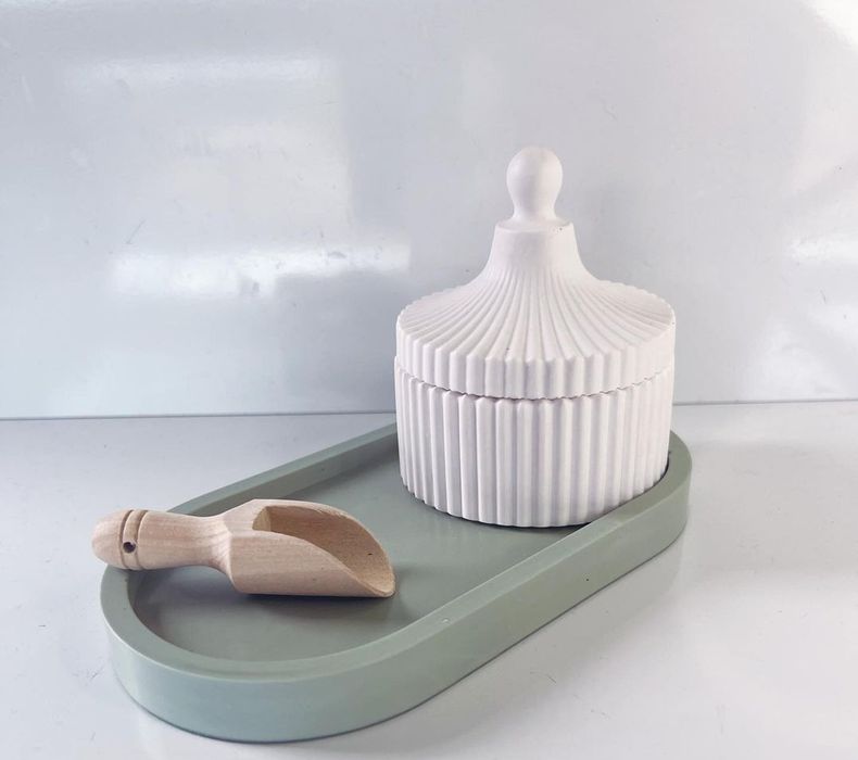 Шкатулка из гипса