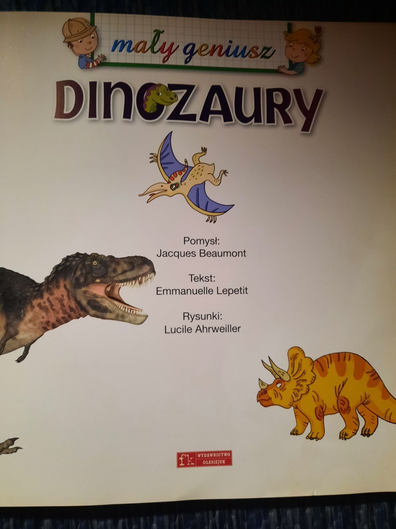 Książka ,,Dinozaury''