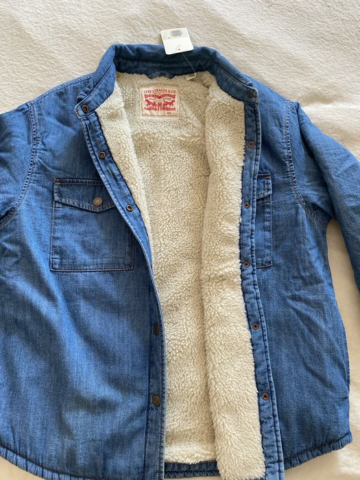 Жіноча джинсова куртка сорочка Levi’s