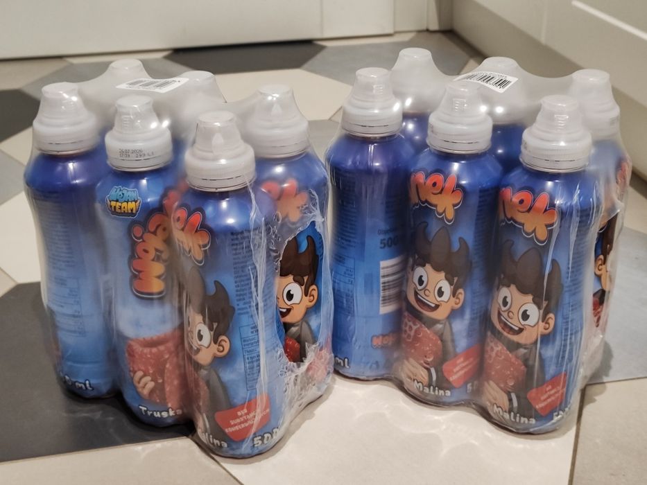 12 x Wojanek o smaku truskawkowo malinowym