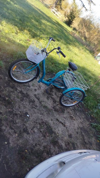 Rower trójkołowy, damka