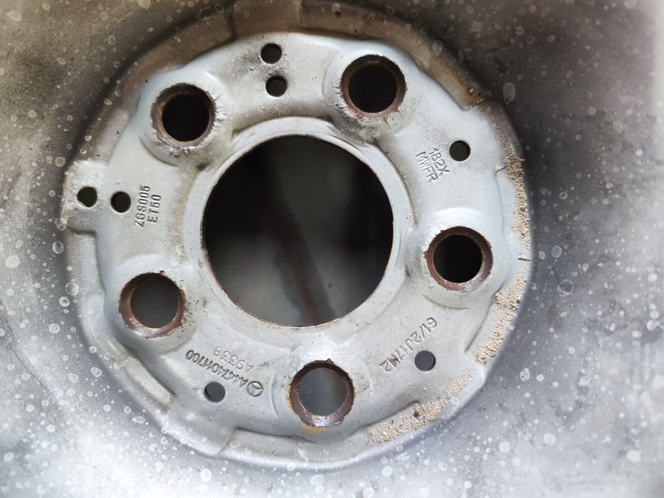 Диски сталеві 5*112 р17 з віто447