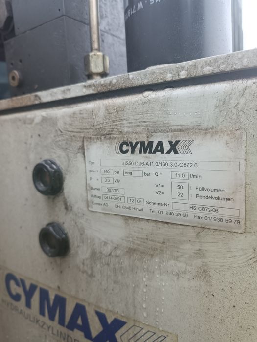 Гидростанція насос гидравлический
Масло станція REXROTH CYMAX