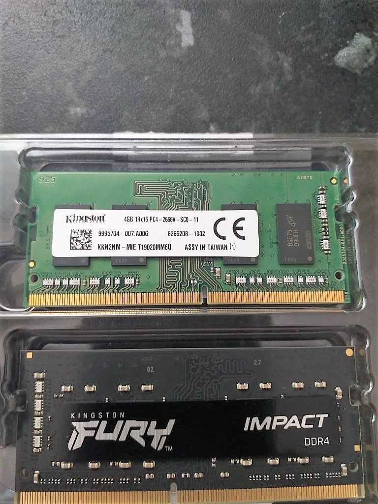 SSD накопитель Kingston, Kingston Fury  2 шт. (8+4 гб.) DDR4  1.2 V